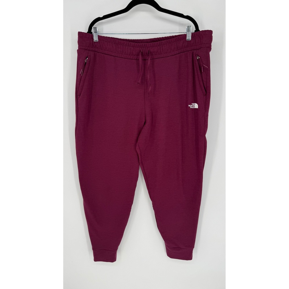 THE NORTH FACE CANYONLANDS JOGGER PANTS XXL PURPLE LOUNGE ATHLEISURE CASUAL